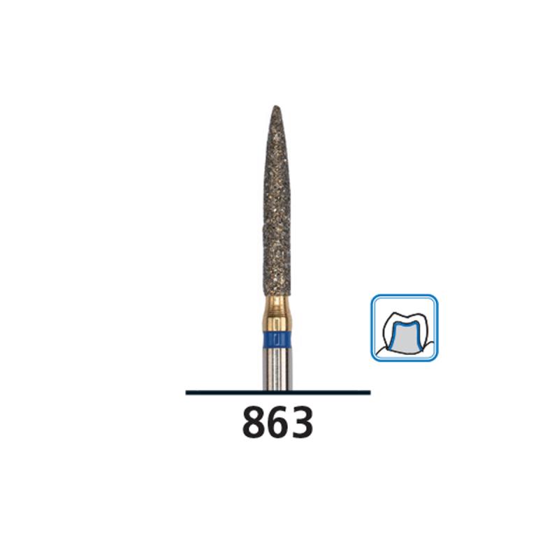 Бор (абразив) алмазный FG diamond Piranha fine 863/014F DFS 539276 купить
