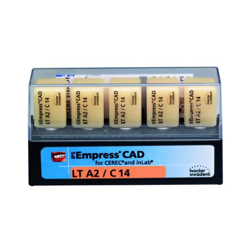 Емпресс блоки / IPS Empress CAD Cerec/in Lab LT А2 C14 5 шт 602568 купить