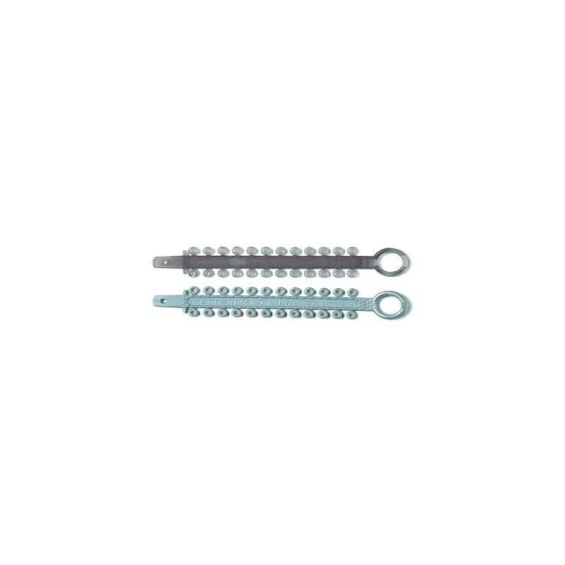 Лигатура эластичная Mini-Stick A1 24 лигатуры на модуле серебряный шт 406-922 купить