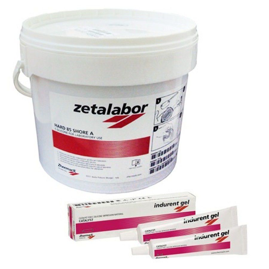 Зеталабор / Zetalabor силикон 5 кг + 2  Индурент гель / Indurent gel 60мл C400798