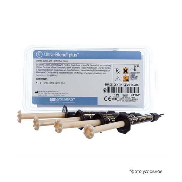 Ультрабленд / Ultrablend Plus Syringes(dentin)- прокладочный материал дентинного цвета UL416 купить