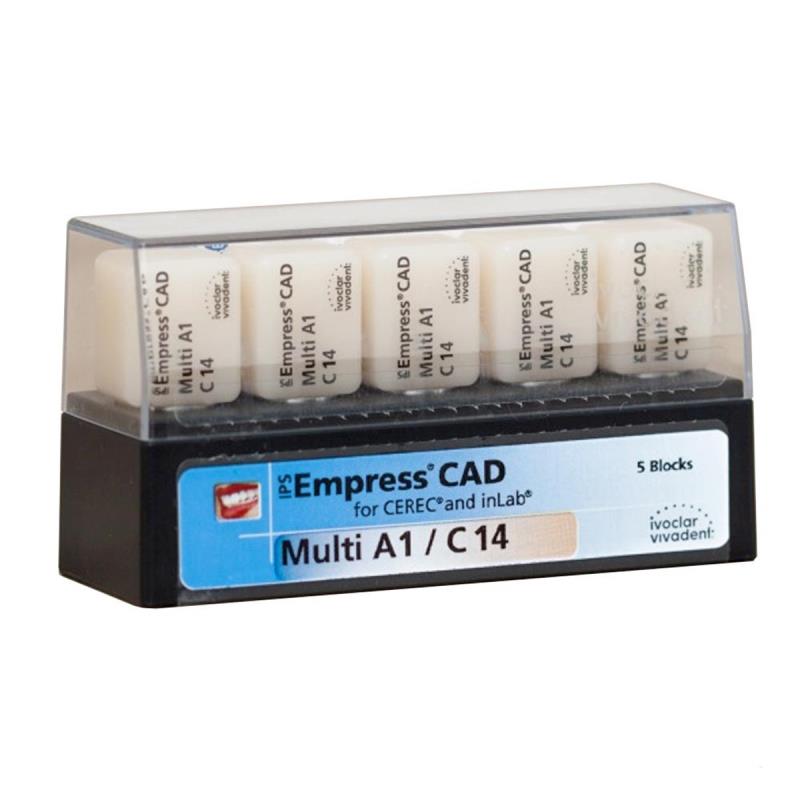 Емпресс блоки / IPS Empress CAD Cerec/in Lab LT BL1 C14 5 шт 602587 купить